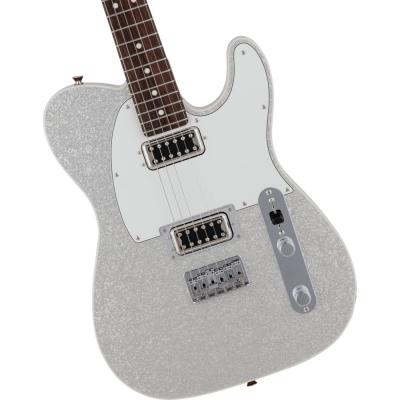 Fender フェンダー Made in Japan Limited Sparkle Telecaster， Rosewood Fingerboard， Silver テレキャスター エレキギター ボディトップ