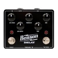 Benson Amps ベンソンアンプス DELAY ディレイ + LFOモジュレーション ギターエフェクター
