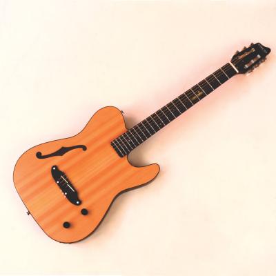 SCHECTER OL-FL-N-P SNTL エレクトリッククラシックギター ボディトップ
