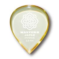 Master 8 Japan マスターエイトジャパン IFM-TD250 INFINIX MEGA SLICE TEARDROP 2.5mm ティアドロップ 極厚 ギターピック