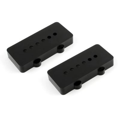 ALLPARTS オールパーツ PC-6400-023 Black Pickup Covers For Jazzmaster ジャズマスター用ピックアップカバー 2個セット