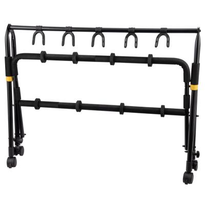 HERCULES ハーキュレス GS525B PLUS 5本立て ギタースタンド 収納図