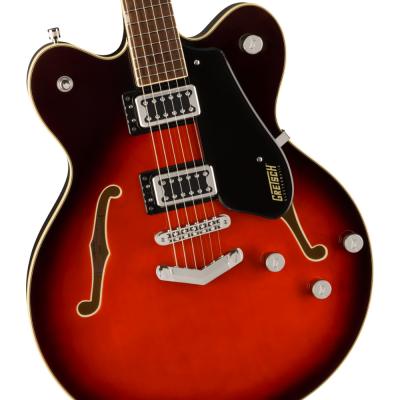 GRETSCH グレッチ G5622 Electromatic Center Block Double-Cut with V-Stoptail Claret Burst エレキギター ボディ画像