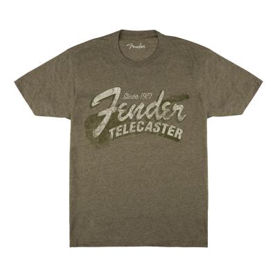 Fender フェンダー Since 1951 Telecaster T-Shirt Military Heather Green Mサイズ Tシャツ
