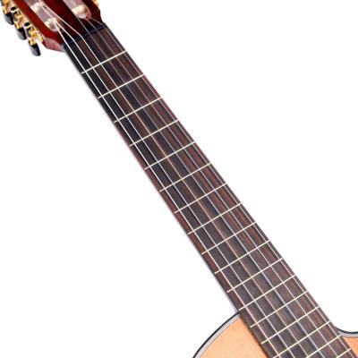 Valencia バレンシア VC774TCE 4/4サイズ エレガットギター クラシックギター フレット、指板