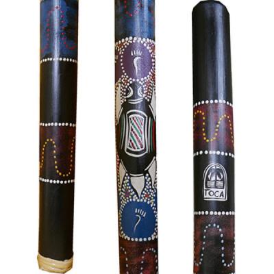TOCA トカ DIDG-PT Bamboo Didgeridoo 47インチ Turtle ディジュリドゥ キャリーバッグ付き 柄アップ画像