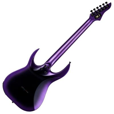 Mooer ムーアー GTRS M800C Dark Purple エレキギター Mooer ムーアー GTRS M800C Dark Purple エレキギター 本体裏画像