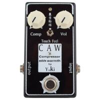 YUKI CAW BLK Compressor adds warmth コンプレッサー ギターエフェクター