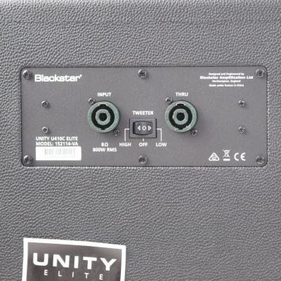 BLACKSTAR ブラックスター Unity Elite 700H ヘッド + 410C スピーカー ベースアンプセット アウトレット キャビインピーダンス