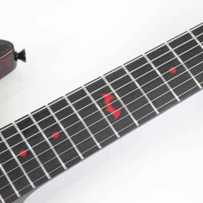SCHECTER シェクター PA-SM-SH-7 SiM SHOW-HATEモデル セミハードケース付属 7弦エレキギター ポジションマーク画像