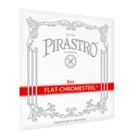 PIRASTRO ピラストロ コントラバス弦 Flat Chrome Steel フラットクロムスチール 347120 G線 スチール/クロム