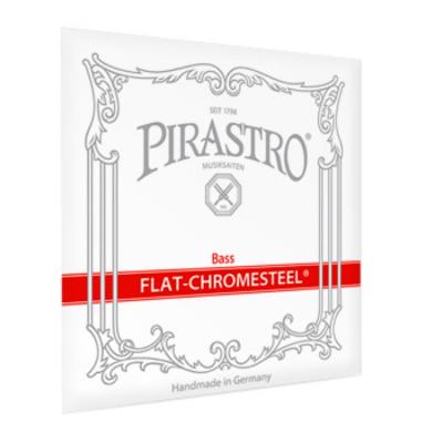 PIRASTRO ピラストロ コントラバス弦 Flat Chrome Steel フラットクロムスチール 347320 A線 スチール/クロム
