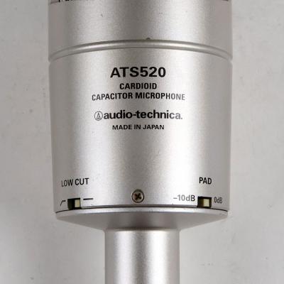 【中古】 audio-technica ATS520 コンデンサーマイク スイッチ