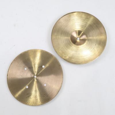 【中古】 ハイハットシンバル ジルジャン ZILDJIAN A Zildjian FLAT HAT 14インチ ペア 1980s ビンテージシンバル 詳細画像