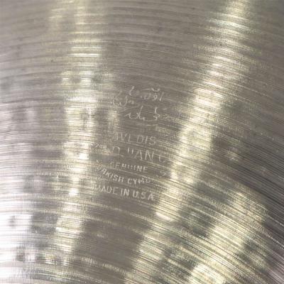 【中古】 ハイハットシンバル ジルジャン ZILDJIAN A Zildjian FLAT HAT 14インチ ペア 1980s ビンテージシンバル 詳細画像