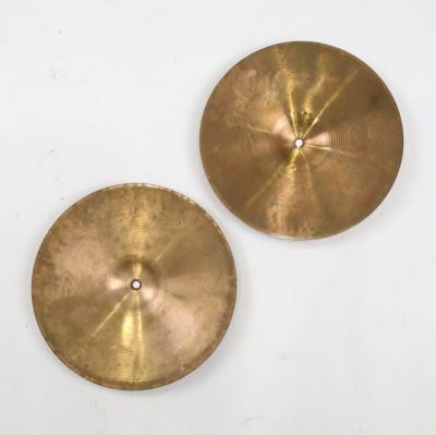 【中古】 ハイハットシンバル ペア パイステ PAISTE 505 MEDIUM HI HAT 14インチ ペア 詳細画像