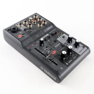 【中古】 ミキサー ヤマハ YAMAHA AG03 mk2 ライブストリーミングミキサー 左サイド