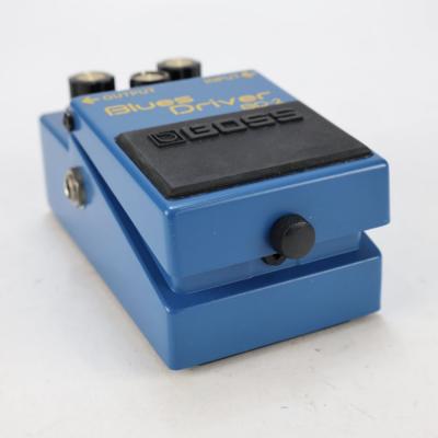 【中古】 ブルースドライバー エフェクター BOSS BD-2 Blues Driver 初期型 ZHシリアル 1995年製 ギターエフェクター オーバードライブ 側面