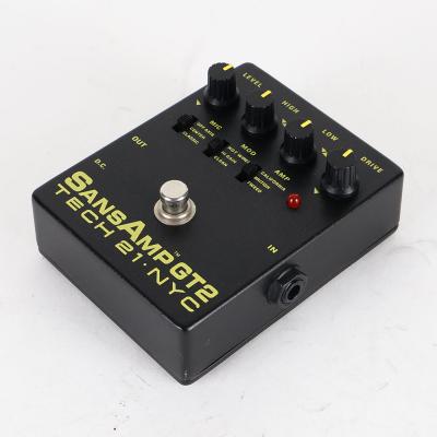 【中古】 TECH21 SansAmp GT2 アンプシミュレーター ギターエフェクター 全体