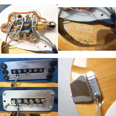 【中古】 Rickenbacker リッケンバッカー Model 365 Mapleglo 1968年製 Refinish エレキギター 内部