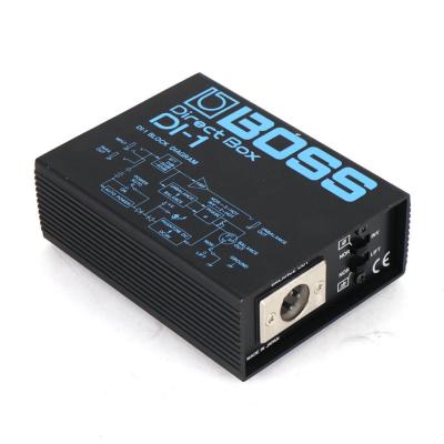【中古】 ダイレクトボックス DIボックス BOSS DI-1 Direct Box D.Iボックス 斜めアングル画像