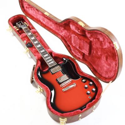 【中古】 エレキギター Gibson SG Standard ’61 Cardinal Red Burst 2023年製 2.84kg ギブソン SGスタンダード カージナルレッドバースト ケース