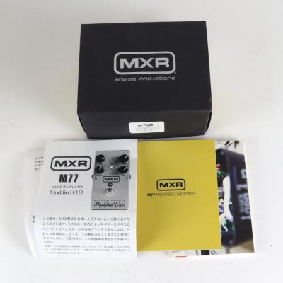 【中古】 オーバードライブ MXR M-77 CUSTOM BADASS MODIFIED O.D M77 カスタムバダスモディファイ 付属品画像