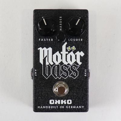 【中古】 ベース用ディストーション OKKO MOTOR BASS 正面