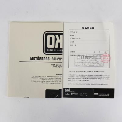 【中古】 ベース用ディストーション OKKO MOTOR BASS 付属品