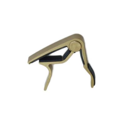 DUNLOP TRIGGER ACOUSTIC GUITAR CAPO/83CG Curved Gold ギター用カポタスト