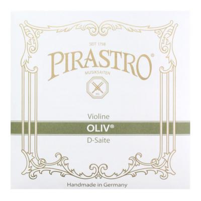 PIRASTRO OLIV 2118 バイオリン弦 オリーブ D線 ガットシルバー巻