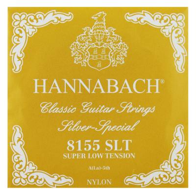 HANNABACH E8155 SLT-Yellow A クラシックギター 5弦用 バラ弦 1本