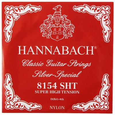HANNABACH E8154 SHT-Red D 4弦 バラ弦 クラシックギター弦