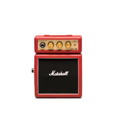 MARSHALL MS2R Red Mini 小型ギターアンプ 正面