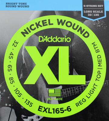 D'Addario EXL165-6 6弦エレキベース弦