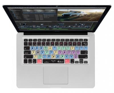 KB Covers FCPX-M-CC for Final Cut Pro X Apple MacBook US配列用キーボードカバー