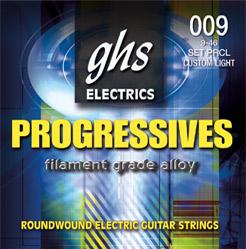 GHS PRXL 09-42 Progressives Series エレキギター弦