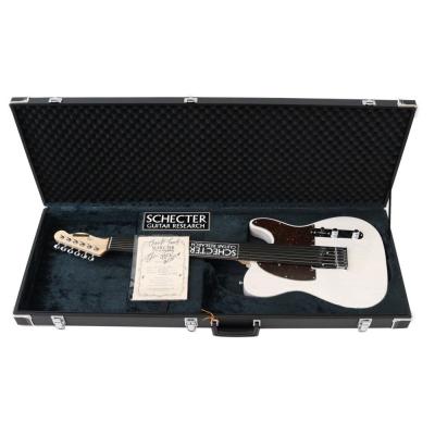 SCHECTER AC-TK-TE-WH/SIG 凛として時雨 TKモデル エレキギター 本体とケースの画像