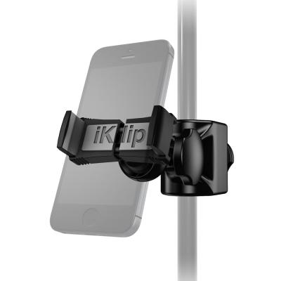 IK Multimedia iKlip Xpand Mini マイクスタンド用スマートフォンホルダー 使用例