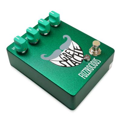 Fuzzrocious Pedals Grey Stache ファズ エフェクター アングル画像
