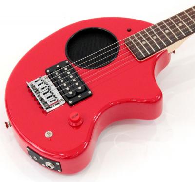 FERNANDES ZO-3 RED ZO3ミニギター レッド ボディ全体像