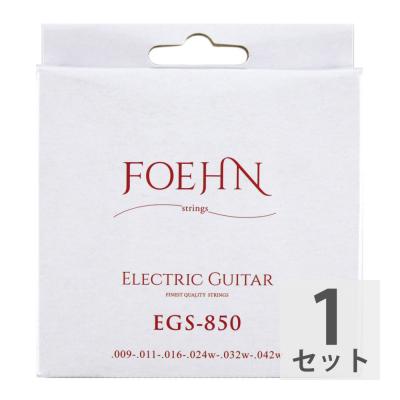 FOEHN EGS-850 Electric Guitar Strings Super Light エレキギター弦 09-42