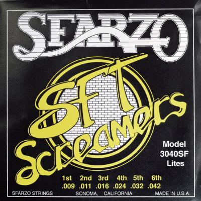 Sfarzo SFT Screamers 3040SF .009-.042 エレキギター弦