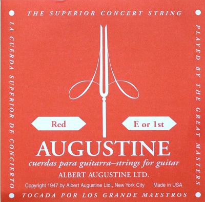 AUGUSTINE RED 1弦 クラシックギター弦 バラ弦