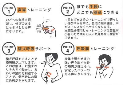 Proidea Utaet ウタエット ウルトラボイス 静音タイプ ボイストレーニングツール 自宅で基礎的な発声練習ができるボイストレーニンググッズ Chuya Online Com 全国どこでも送料無料の楽器店