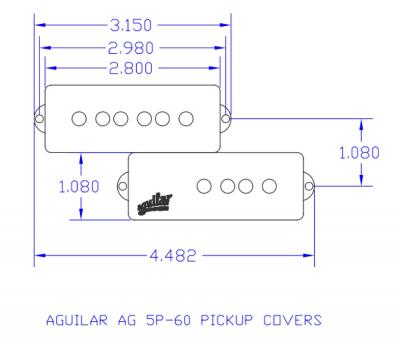 AGUILAR AG 5P-60 サイズ詳細