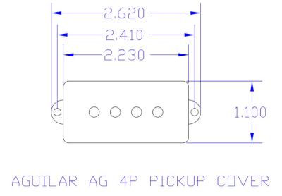 AGUILAR AG 4P-60 サイズ詳細
