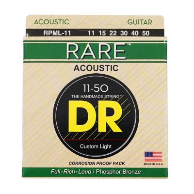 DR RARE RPML-11 Medium Lite アコースティックギター弦×3セット