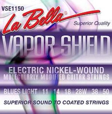 La Bella VSE1150 11-50 VAPOR SHIELD エレキギター弦×3セット