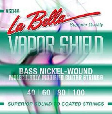 La Bella VSB4A 40-100 VAPOR SHIELD エレキベース弦×6セット